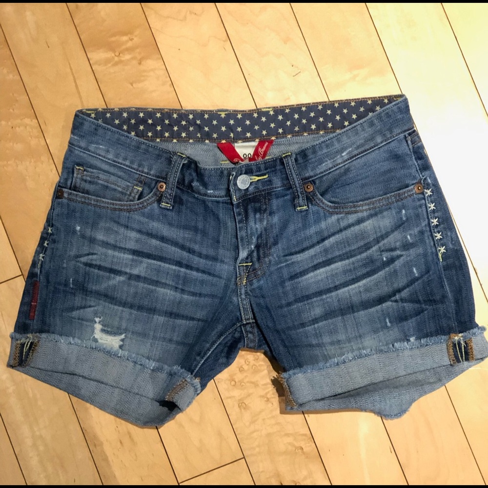 Lucky brand American flag shorts